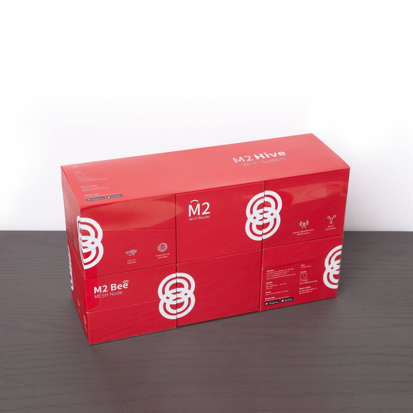 The Hive – Mesh Wi-Fi for up to 5,000 sq. ft. / 465 sq. m.